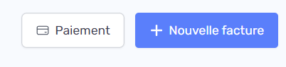 Le bouton Nouvelle facture